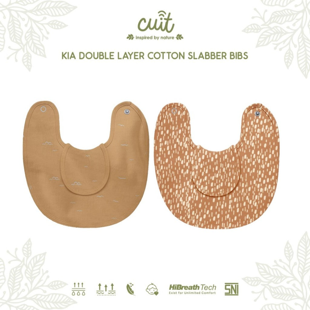 Cuit Kia Double Layer Slabber Bibs