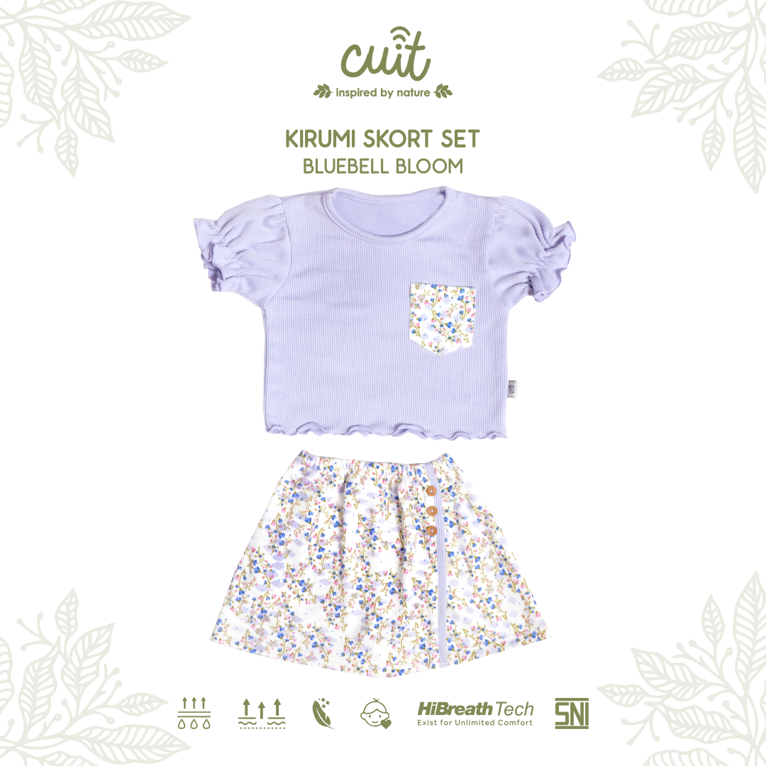 Cuit Kirumi Skort Set Celana Rok