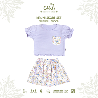 Cuit Kirumi Skort Set Celana Rok