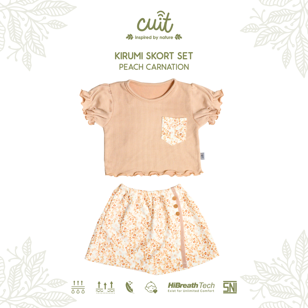 Cuit Kirumi Skort Set Celana Rok