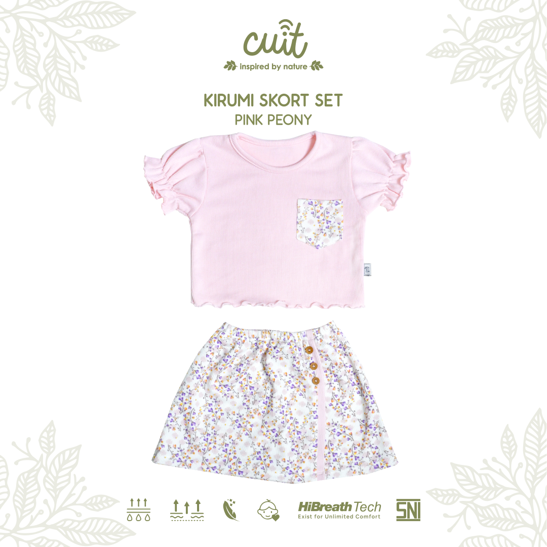 Cuit Kirumi Skort Set Celana Rok