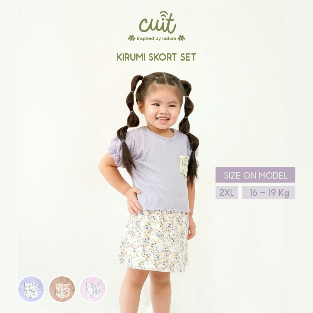 Cuit Kirumi Skort Set Celana Rok