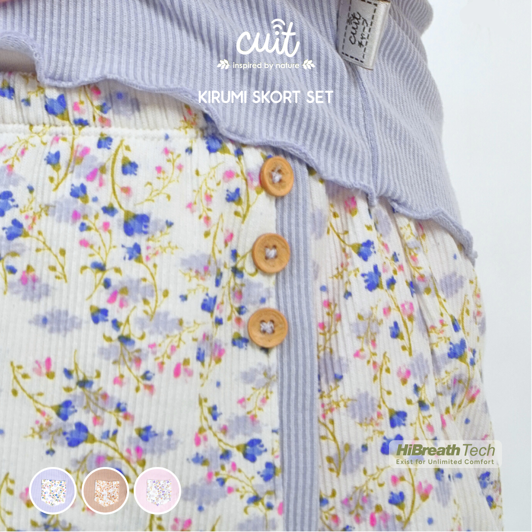 Cuit Kirumi Skort Set Celana Rok