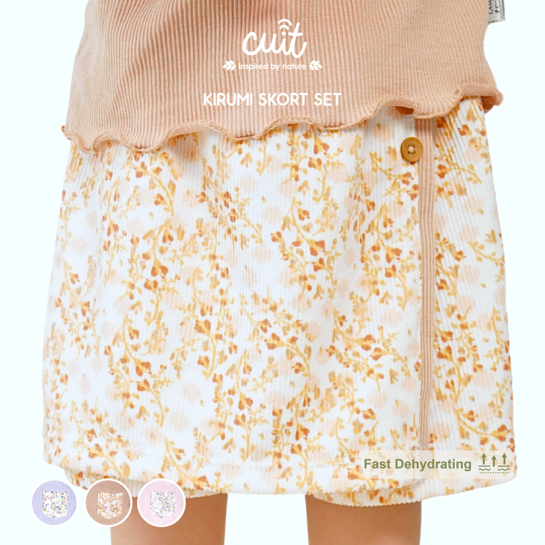 Cuit Kirumi Skort Set Celana Rok