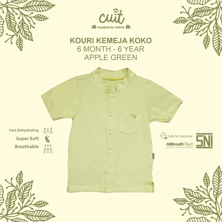Cuit Kouri Baju Koko Kerah 6 Bulan - 6 Tahun