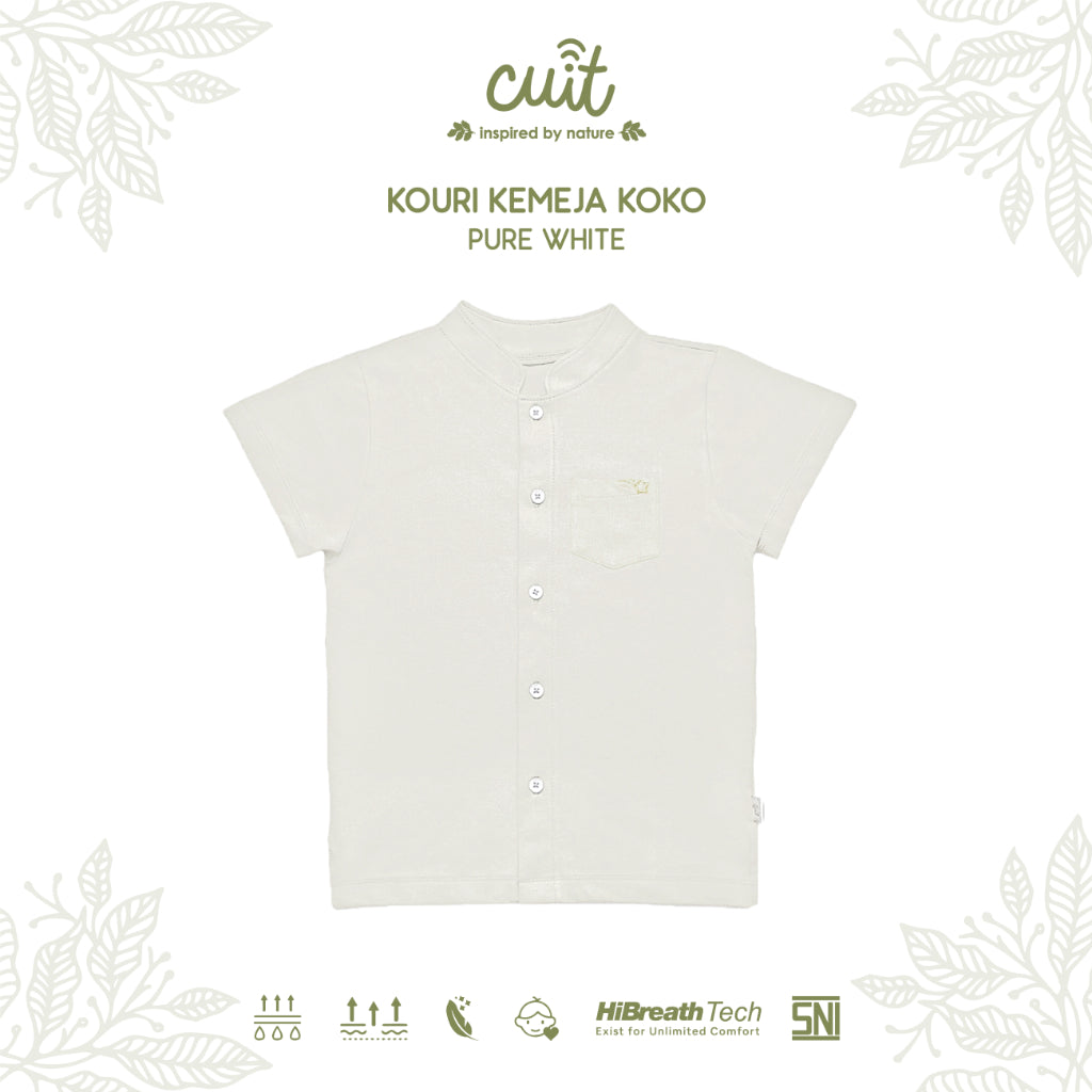 Cuit Kouri Baju Koko Kerah 6 Bulan - 6 Tahun