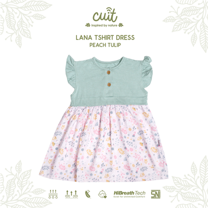 Cuit Lana Tshirt Dress Anak 3 Bulan - 2 Tahun