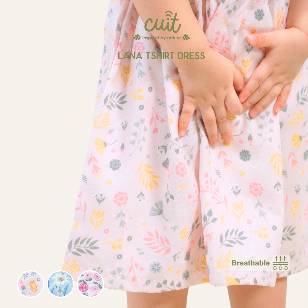 Cuit Lana Tshirt Dress Anak 3 Bulan - 2 Tahun