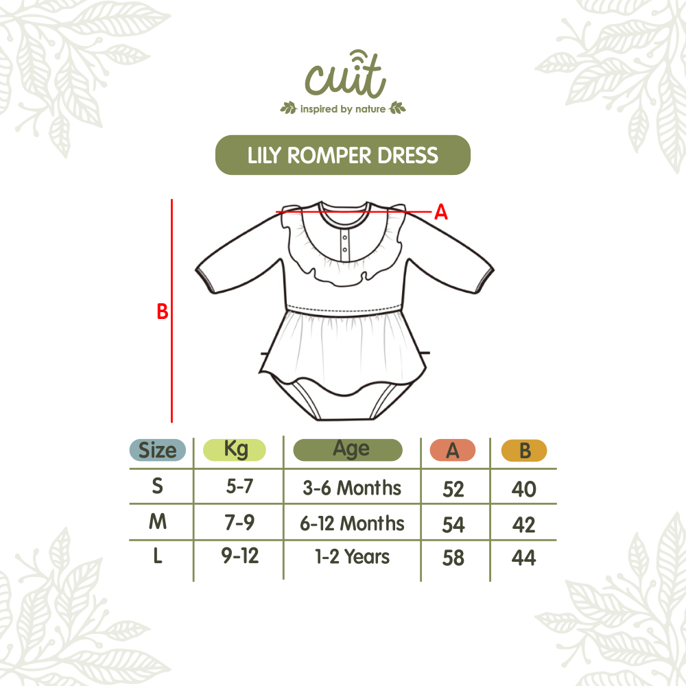 Cuit Lily Jumper Dress Anak 3 Bulan - 2 Tahun