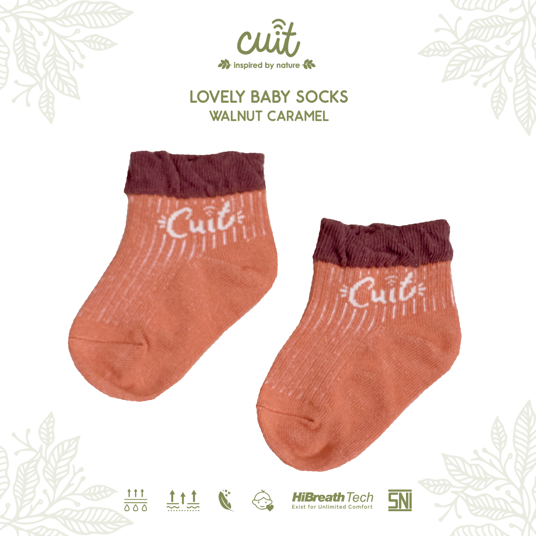 Cuit Lovely Ruffle Socks Kaos Kaki 6-12 Bulan