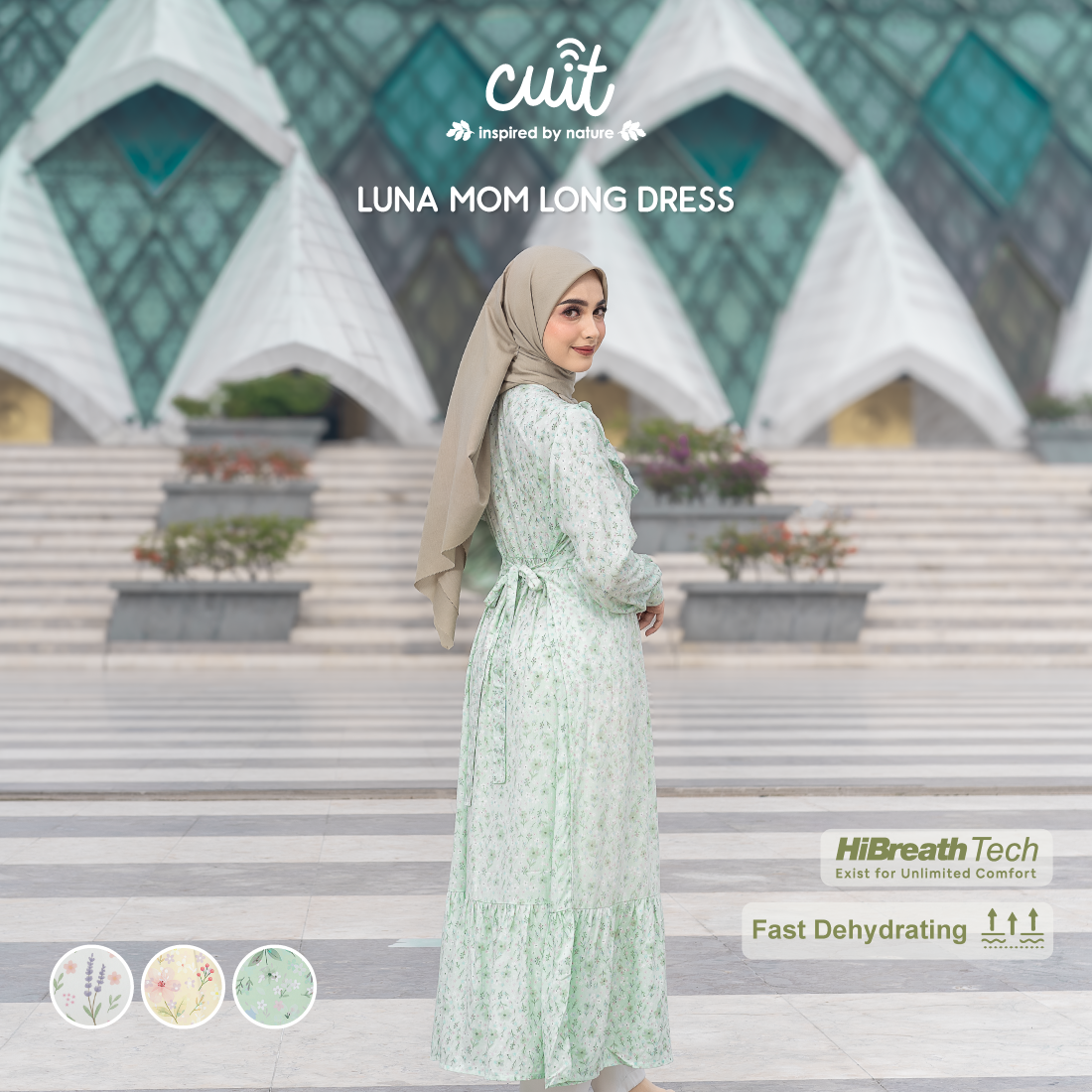 Cuit Luna Mom Long Dress