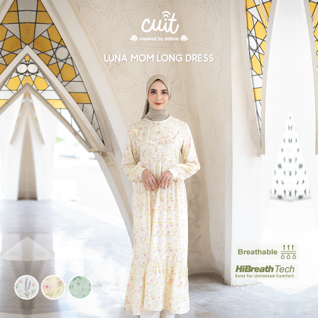 Cuit Luna Mom Long Dress