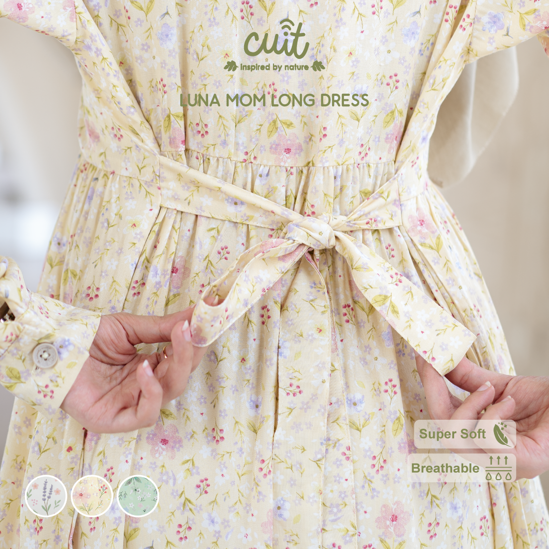 Cuit Luna Mom Long Dress