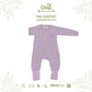 Cuit Turu Eco Double Zipper Sleepsuit Polos 0-12 Bulan