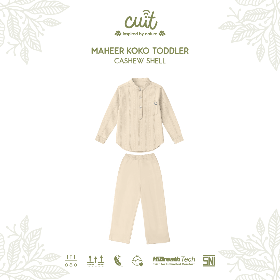 Cuit Maheer Setelan Koko 3 - 10 Tahun