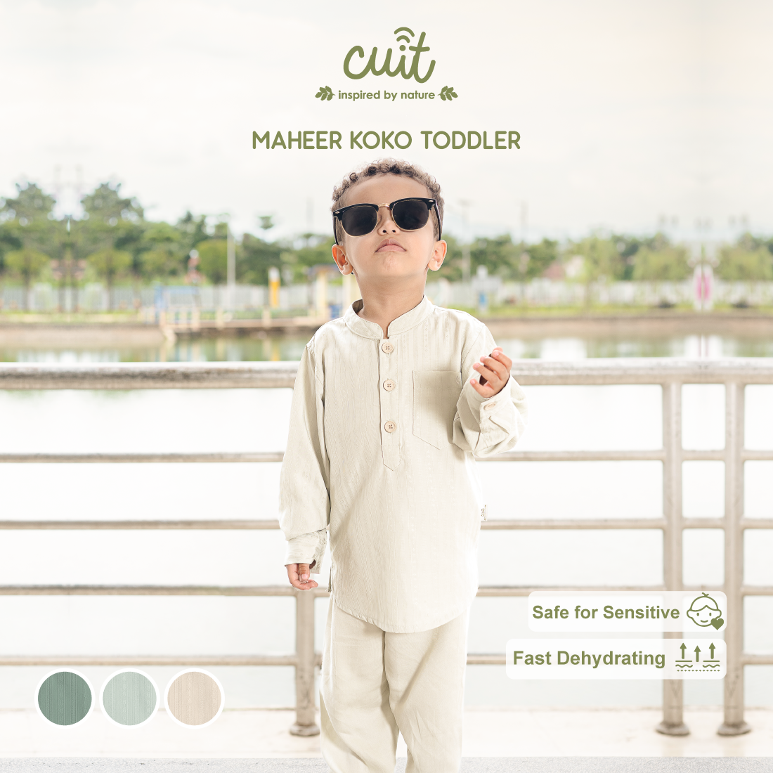 Cuit Maheer Setelan Koko 3 - 10 Tahun