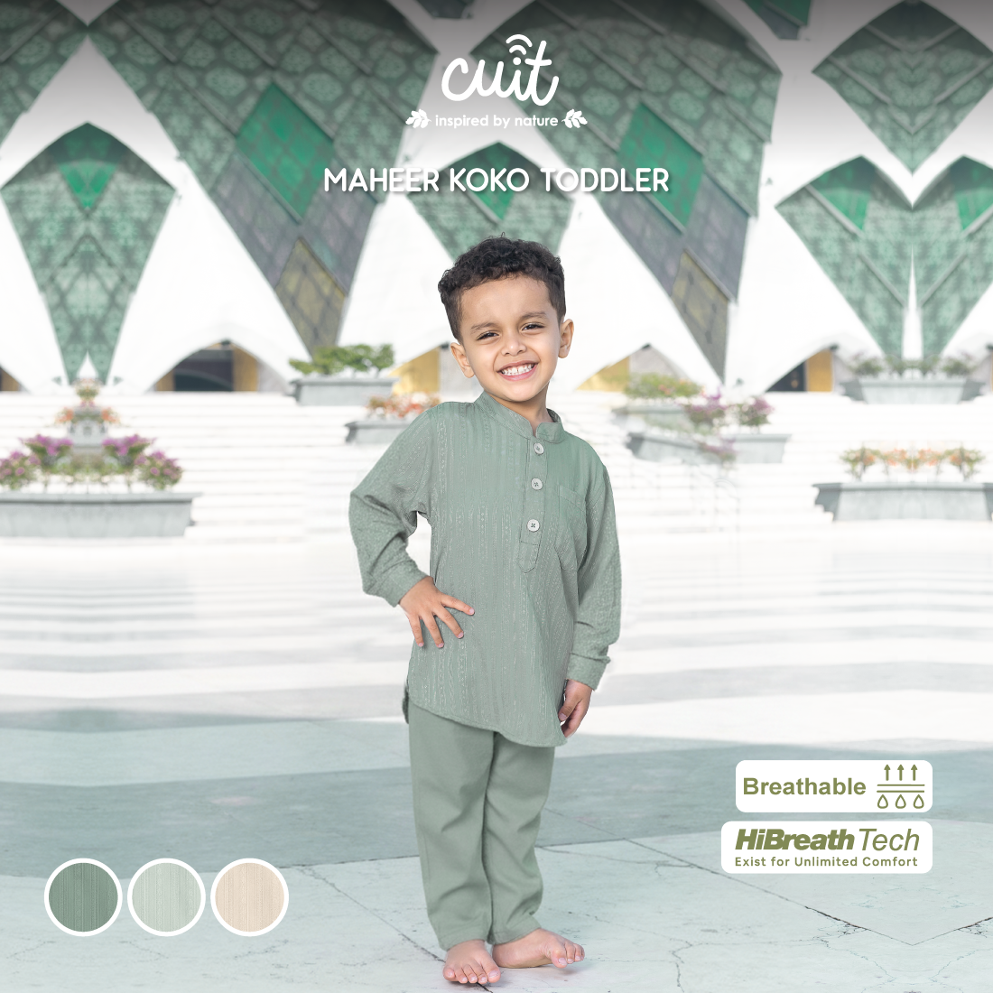 Cuit Maheer Setelan Koko 3 - 10 Tahun