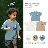Mason Sensory Oversized Tee 1-6 Tahun