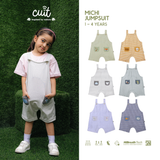 Cuit Michi Overall Jumpsuit 1-4 Tahun