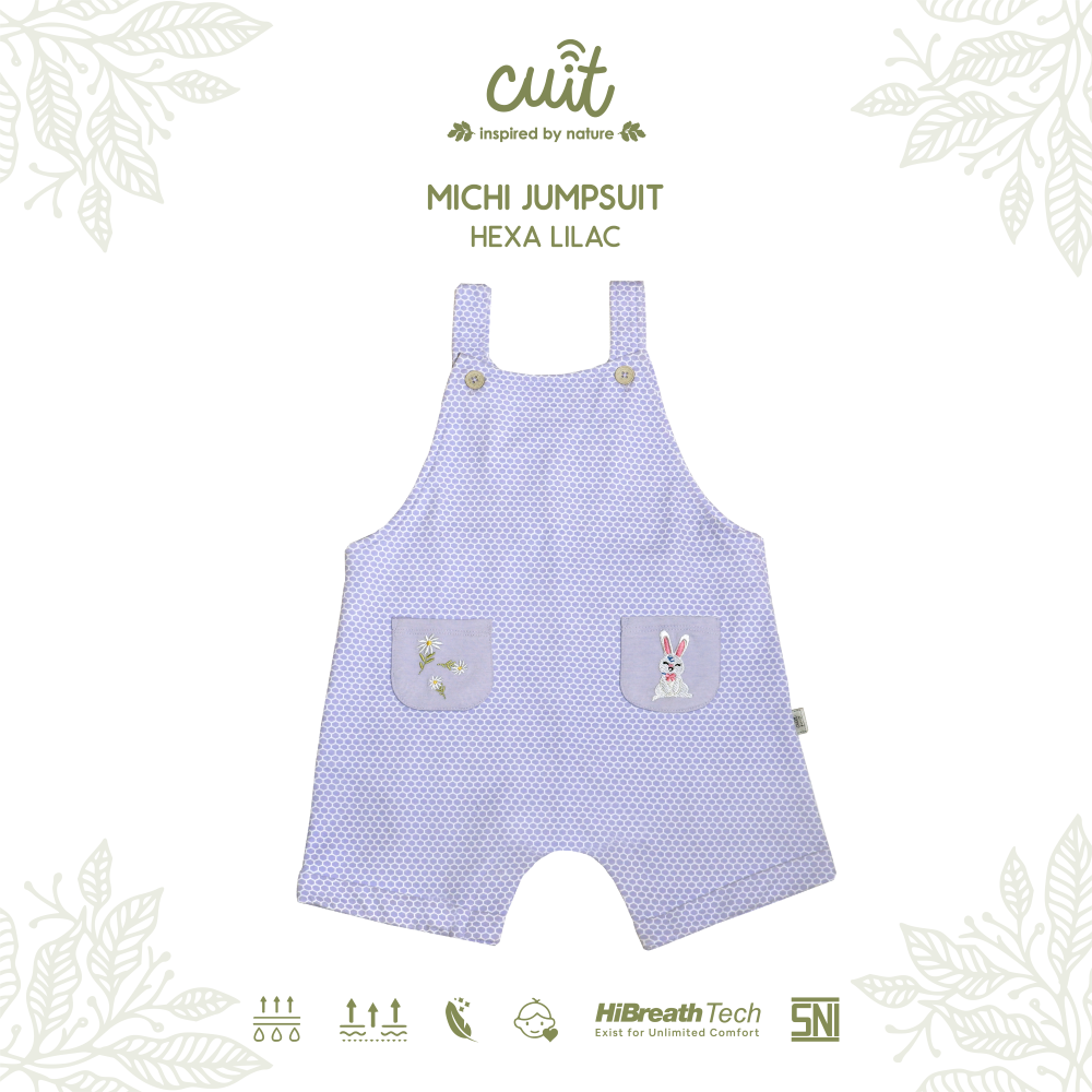 Cuit Michi Overall Jumpsuit 1-4 Tahun