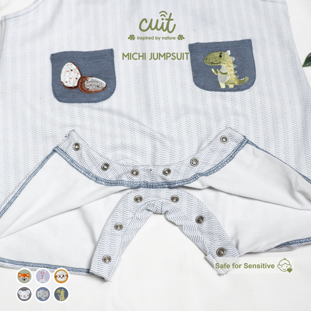 Cuit Michi Overall Jumpsuit 1-4 Tahun