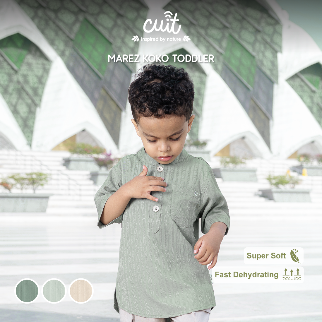 Cuit Marez Kemeja Koko 3-10 Tahun