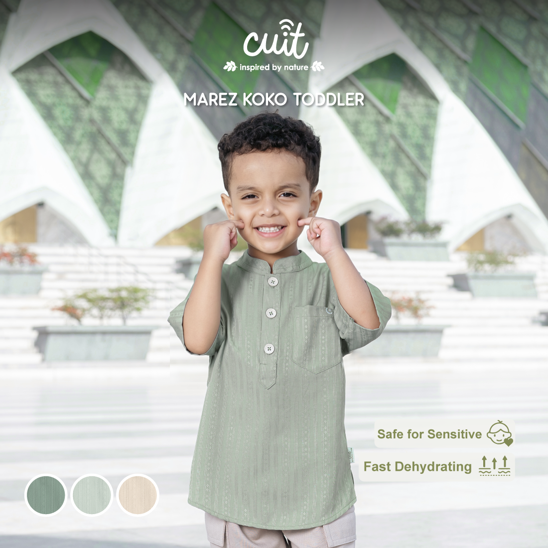 Cuit Marez Kemeja Koko 3-10 Tahun