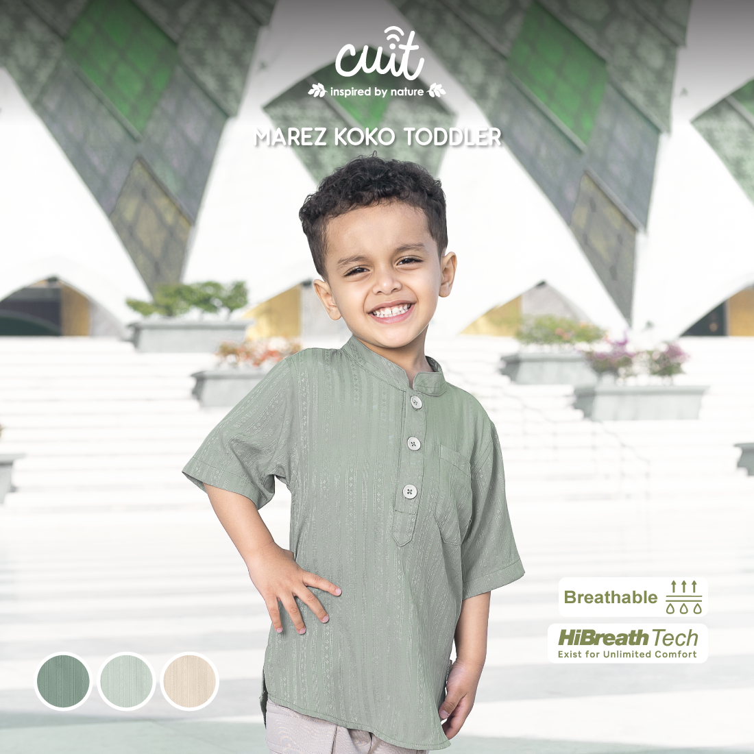 Cuit Marez Kemeja Koko 3-10 Tahun