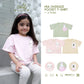 Cuit Mia Sensory Oversized Pocket Tee 1-6 Tahun