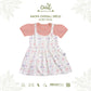 Cuit Naomi Overall Floral Dress 3 Bulan - 2 Tahun