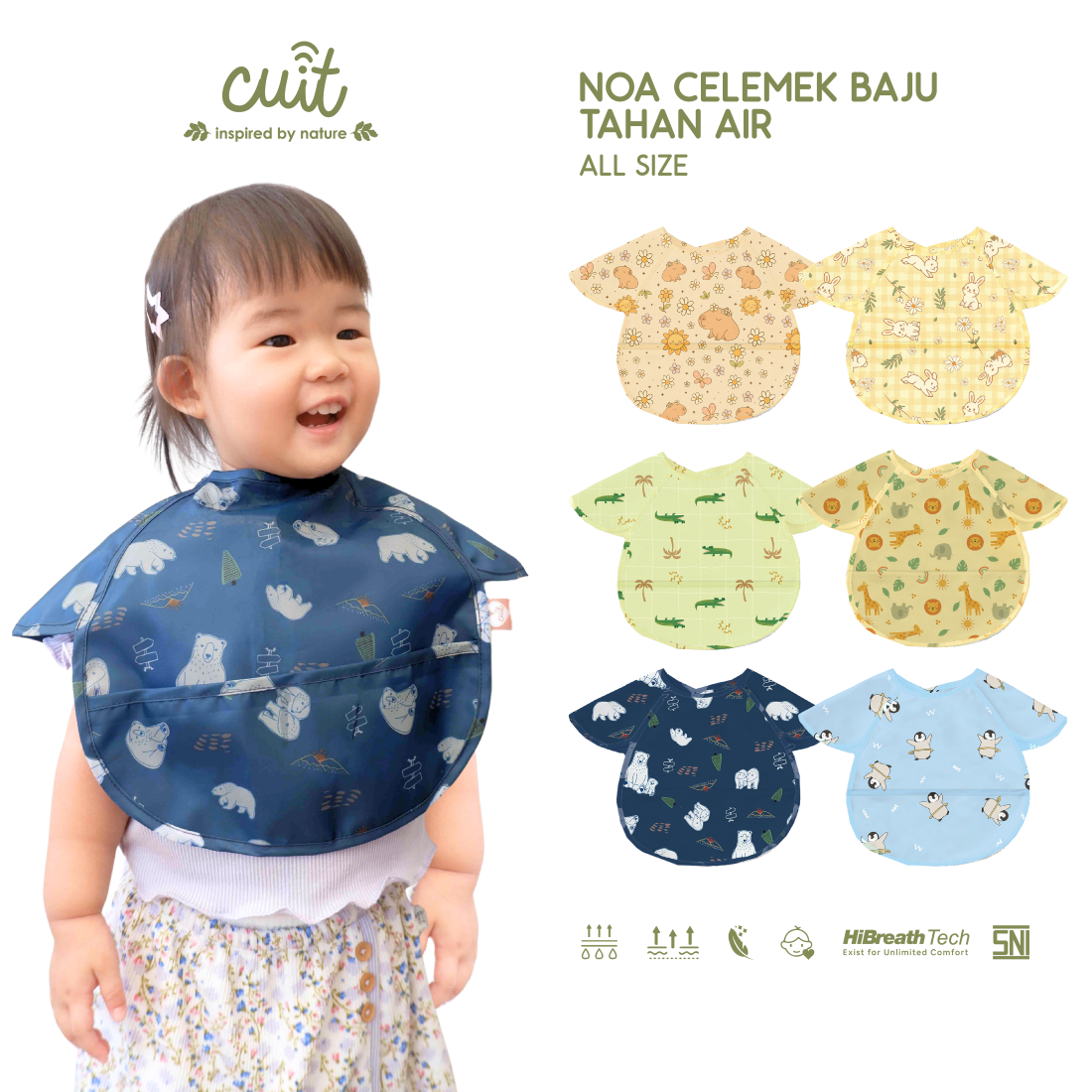 Cuit Noa Celemek Tahan Air
