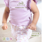 Cuit Narumi Flowy Set Setelan Cotton Ribbed 6 Bulan - 4 Tahun