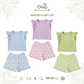 Cuit Narumi Flowy Set Setelan Cotton Ribbed 6 Bulan - 4 Tahun