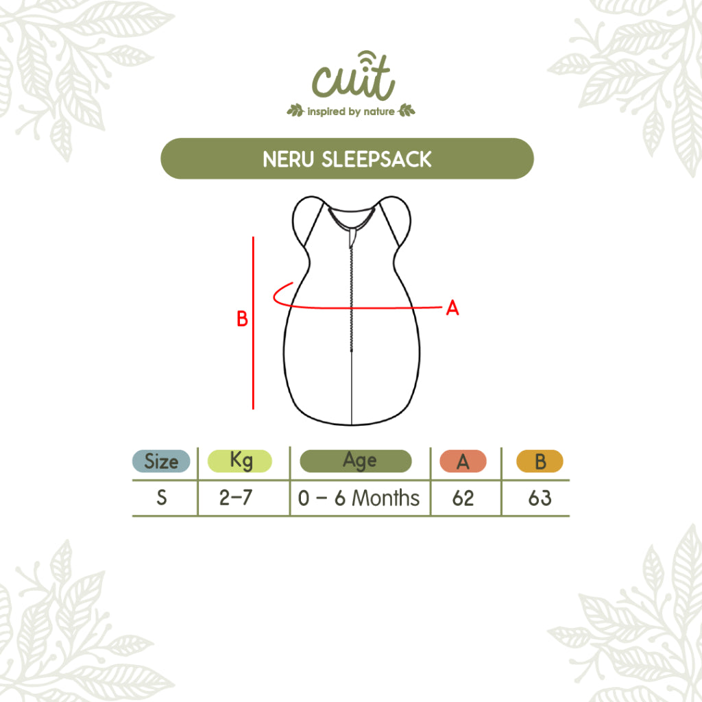 Cuit Neru Kantong Tidur Bedong Instan