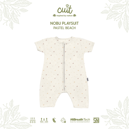 Cuit Nobu Playsuit Zipper 3 Bulan - 2 Tahun
