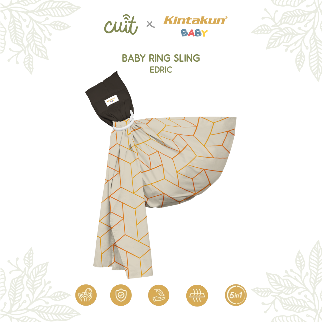 Kintakun Baby Ring Sling Gold Gendongan Bayi 5in1