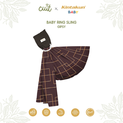 Kintakun Baby Ring Sling Gold Gendongan Bayi 5in1