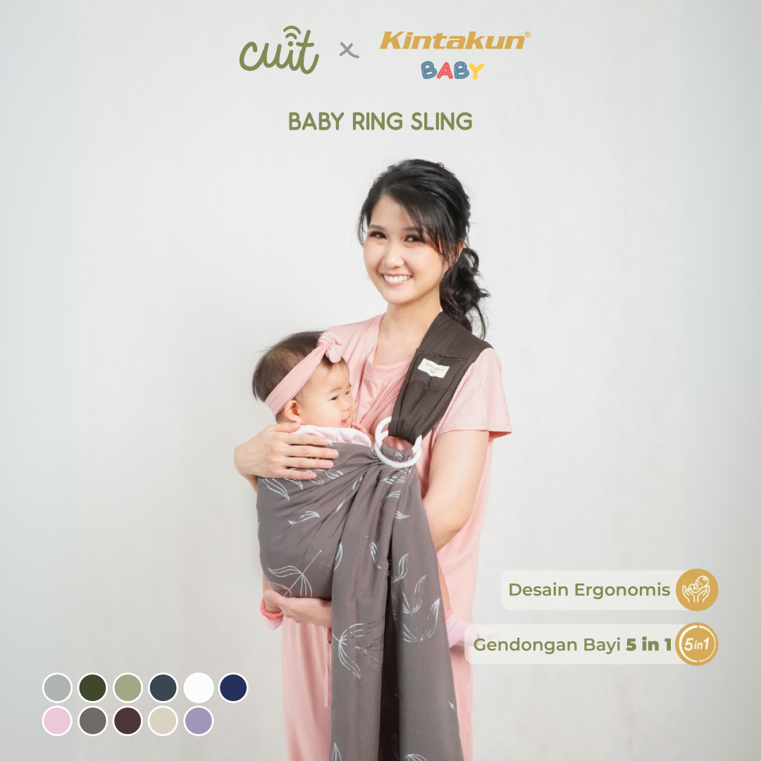 Kintakun Baby Ring Sling Gold Gendongan Bayi 5in1