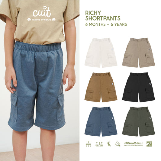 Cuit Richy Celana Pendek Cargo 6 Bulan - 6 Tahun