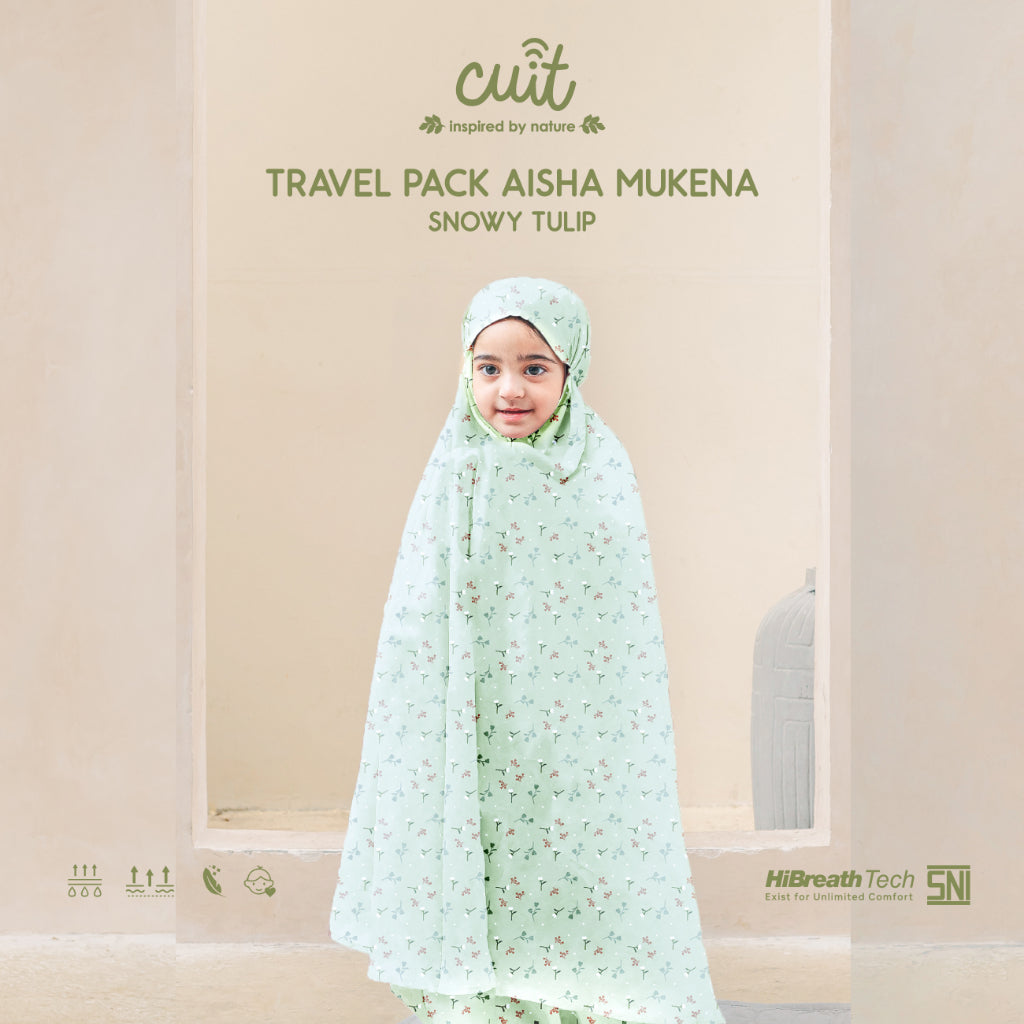 Cuit Aisha Mukena Travel Pack Anak