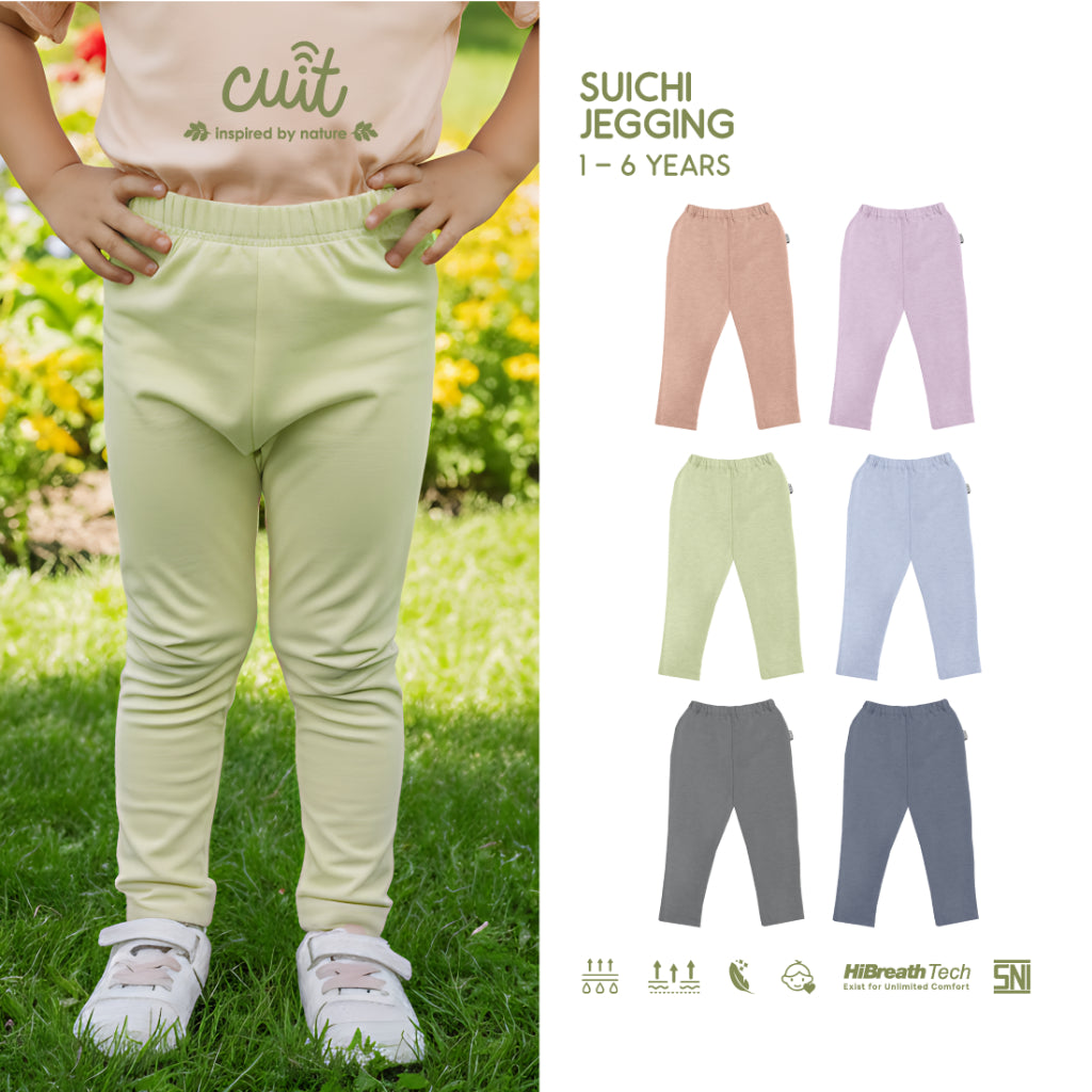 Cuit Suichi Celana Panjang Jegging Polos 1-6 Tahun